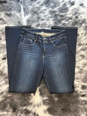 BKE Women's Dark Indigo Bootcut Jeans